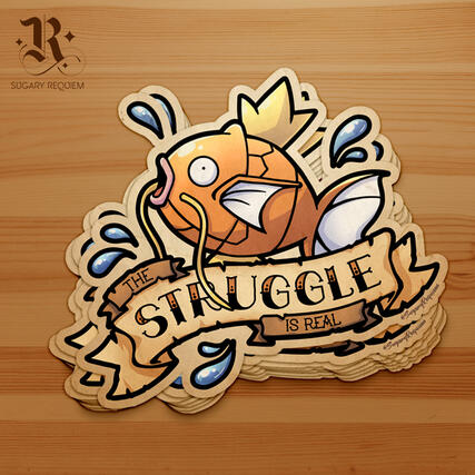 Struggle Sticker